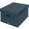 Leitz Stoff-Aufbewahrungsbox mit Deckel, groß, faltbar, 2er-Pack, 330 x 380 x 325 mm, samtgrau