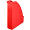 LEITZ® tijdschriftenhouder 2476, rugbreedte 70 mm, polystyreen, 6 stuks, rood
