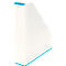 Leitz tijdschriftenhouder WOW Duo Color, wit/blauw