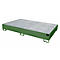 Lekbak AW 1000-10/2, groen RAL 6011