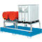 Lekbak AWA 1000-2, blauw RAL 5012