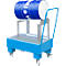 Lekbak, Type AW60-1 SRF, verrijdbaar, blauw RAL5012