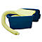 Lekkage set voor noodgevallen, voor 50 l zuren, logen, agressieve middelen & alcohol, in transportbox,