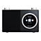 Schwarzes Lenco Internetradio, mit Display, LautstÃ¤rkeregler, Bluetooth und Touchscreen.