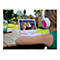 Lenco DVP-910 - DVD-Player - tragbar -Anzeige: 22.9 cm (9') - pink, weiß