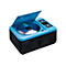 Lenco LPJ-500 - LCD-Projektor - tragbar - 2800 lm - 800 x 480 - Schwarz, Blau