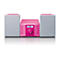 Lenco MC-013 - Microsystem - 5 Watt (Gesamt) - pink