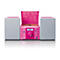 Lenco MC-013 - Microsystem - 5 Watt (Gesamt) - pink