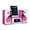 Lenco MC-020 - Microsystem - 2 x 5 Watt - Prinzessin
