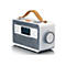 Lenco PDR-065 - Tragbares DAB-Radio - 4 Watt - kein Betriebssystem - weiß