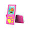 Ein pinkfarbener MP3-Player mit Pfotenabdruck-Tasten und Display, ein zweiter MP3-Player liegt im Hintergrund.