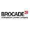 Das Brocade-Logo, geschrieben in schwarzer Schrift, mit rotem Symbol rechts. Darunter steht "A Broadcom Limited Company".