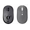 Lenovo Go Multi-device - Maus - optisch blau - 3 Tasten - kabellos - 2.4 GHz, Bluetooth 5.0