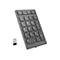 Lenovo Go Wireless Numeric Keypad - Tastenfeld - kabellos - 2.4 GHz - Tastenschalter: Scissor-Key - Storm Gray
