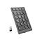 Lenovo Go Wireless Numeric Keypad - Tastenfeld - kabellos - 2.4 GHz - Tastenschalter: Scissor-Key - Storm Gray