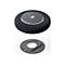Smart Speaker: Schwarzer, runder Lautsprecher mit Mikrofonsymbol, darunter eine runde, graue Montageplatte.