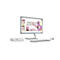 Ein weißer PC-Monitor mit Text: Expand your Ecosystem, daneben ein weißer PC, Tastatur und Maus.