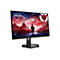 Lenovo Legion Gaming-Monitor vor weißem Hintergrund mit einer dramatischen Berglandschaft auf dem Display.