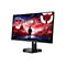 Schwarzer Lenovo Legion Gaming-Monitor vor weißem Hintergrund mit einem dramatischen, rot getönten Landschaftsbild.