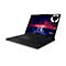 Schwarzes Lenovo Legion Gaming Notebook mit farbig beleuchteter Tastatur und Logo auf dem Display.