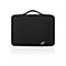 Schwarze Laptoptasche mit Tragegriff. Auf der Tasche steht 'ThinkPad'.