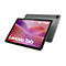 Lenovo Tab Tablet, 10,1 Zoll FHD Display. Im Vordergrund, Bildschirm mit „Lenovo Tab“-Schriftzug, dahinter leicht erhöhtes Tablet.