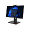 Lenovo All-in-One-PC, schwarzer Monitor mit Webcam und Standfuß.