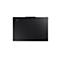 Schwarzes Laptop, Draufsicht. Thinkpad Logo links oben, Lenovo Logo rechts unten.