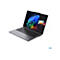 Graues Laptop mit offenem Bildschirm und separatem Display, der ein Farbschema zeigt. Auf weiÃŸem Hintergrund.