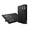 Lenovo ThinkCentre Tiny Desktop und ThinkSmart Touch-Display vor weißem Hintergrund.