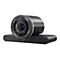 Eine schwarze Lenovo Webcam mit einem kreisförmigen Objektiv. Der Schriftzug "Lenovo" und "2K Pixel AI Camera" sind sichtbar.