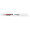 LENOX reciprozaagblad 818R, HSS bimetaal, L 203 mm x B 19 mm, TPI 18, T2 Technology, 5 stuks