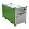 Leuchtstoffröhrenbox BAUER SL-D 150, Stahlblech, unterfahrbar, abschließbar, Tür/Deckel verzinkt, B 1700 x T 770 x H 975 mm, grün