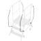 Leuning voor platformtrap Krause Stabilo Professional, 3 + 4 treden