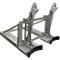 Lève-fûts Bauer RS-II/91, pour chariot élévateur, 2 fûts de 200/220 l, L 1185 x l 940 x H 925 mm, jusqu'à 1600 kg, acier, gris souris