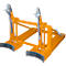 Lève-fûts Bauer RS-II/91, pour chariot élévateur, 2 fûts de 200/220 l, L 1185 x l 940 x H 925 mm, jusqu'à 1600 kg, acier, jaune orangé