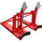 Lève-fûts Bauer RS-II/91, pour chariot élévateur, 2 fûts de 200/220 l, L 1185 x l 940 x H 925 mm, jusqu'à 1600 kg, acier, rouge feu