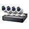 LevelOne DSK-8001 - DVR + Kamera(s) - verkabelt (LAN) - 8 Kanäle - 4 Kamera(s) - CMOS