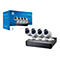 LevelOne DSK-8001 - DVR + Kamera(s) - verkabelt (LAN) - 8 Kanäle - 4 Kamera(s) - CMOS