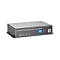 Grauer Ethernet-Repeater mit blauen LEDs.