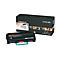 Schwarze Lexmark-Tonerkartusche und Verpackung. Aufdruck: X463X21G. "True. Image. Always."