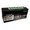 Cartouche d'imprimante Lexmark noire dans une boÃ®te noire. Inscription : E460X31E. Texte : True Image, Always.