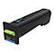 Lexmark - Hohe Ergiebigkeit - Cyan - original - Tonerpatrone LCCP, Lexmark Corporate - für Lexmark CX820de, CX820dtfe, CX825de, CX825dte, CX825dtfe, CX860de, CX860dte, CX860dtfe