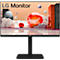 LG IPS-monitor 24BA550-B, 23,8' (60,4 cm), 1920 x 1080 Full HD, HDMI/USB/DisplayPort, in hoogte verstelbaar, kantelbaar en draaibaar, zwart