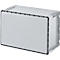 Lichte Eurobox ELB 4220, van PP, inhoud 20,4 l, met deksel, grijs