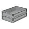 Lichte Eurobox ELB 6120, van PP, inhoud 23,3 l, zonder deksel, grijs
