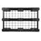 Lichte pallet FP-LP1208-9L, max. belasting 1800/800 kg, 9 voet, in elkaar stapelbaar, L 1200 x B 800 x H 153 mm, gerecycleerd HDPE, 10 stuks