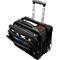 LIGHTPAK Trolley BRAVO 1 Executive Line, Hauptfach/Laptopfach/Fächerfach/Reißverschlussfach mit Organizerteil, Teleskop-Schiebegriff, Rollen, schwarz