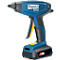 Lijmpistool Rapid BGX500, LED-display, ergonomische handgreep, incl. 2 lijmsticks, zonder oplaadbare batterij