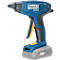 Lijmpistool Rapid BGX500, LED-display, ergonomische handgreep, incl. 2 lijmsticks, zonder oplaadbare batterij